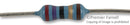 MULTICOMP MCMF0W4FF270JA50 METAL FILM RESISTOR, 27 OHM, 250mW, 1%