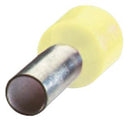 THOMAS & BETTS F4006 TERMINAL, FERRULE, CRIMP, YELLOW, 24AWG