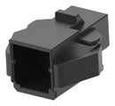 TE Connectivity 1-1903131-3 Connector Housing Dynamic D-1200D Plug 6 Ways 2.5 mm D-1000 Series Pin Contacts