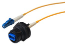 Bulgin PXF4053AAA Fibre Optic Cable IP66/IP68/IP69K 1m 9&micro;m / 125&micro;m Singlemode 1 LC to