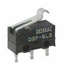 Omron D2F-5L3 Microswitch Subminiature Simulated Roller Lever Spdt Solder 5 A