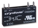 SENSATA/CRYDOM CN024D24 Solid State Relay CN Series Mini SIP SPST-NO 3.5 A 24 VDC PCB Through Hole Zero Crossing