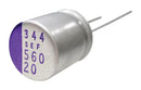 Panasonic 16SEF1000M Polymer Aluminium Electrolytic Capacitor 1000 &Acirc;&micro;F 16 V Radial Leaded 0.012 ohm