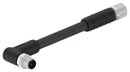 TE Connectivity T4152AC9L14-002 Sensor Cord M12 R/A PLUG-M12 Rcpt 1M
