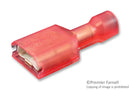 AMP - TE CONNECTIVITY 403233752 TERMINAL, FEMALE DISCONNECT, 6.35 x 0.81MM, RED, CRIMP