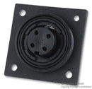 BULGIN PX0766/S CIRCULAR CONNECTOR, RECEPTACLE, 4 POSITION, PANEL