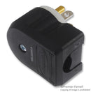 HUBBELL WIRING DEVICES HBL5266CA CONNECTOR, POWER ENTRY, 15A