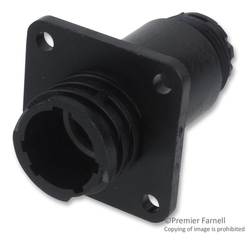 AMP - TE CONNECTIVITY 796095-2 CIRCULAR CONNECTOR RECEPTACLE, SIZE 11, 4 POSITION, PANEL
