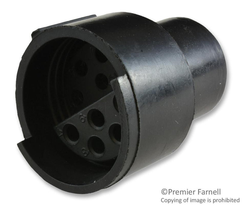 SURE SEAL 120-1870-000 CIRCULAR CONNECTOR, RECEPTACLE, 10 POSITION, CABLE