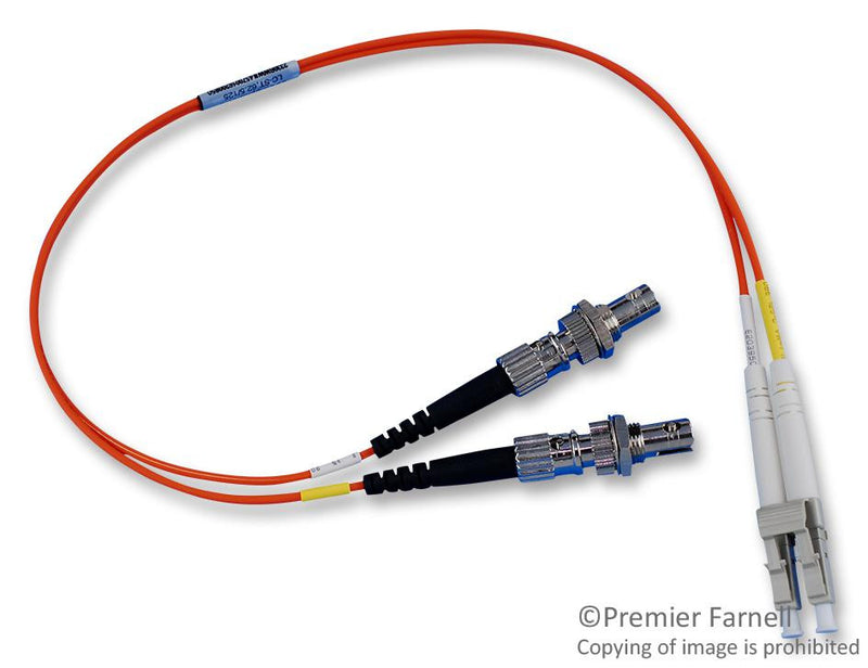 TRIPP-LITE N457-001-62 N/W CABLE, LC-ST, 1FT, ORANGE