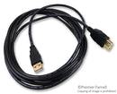 TRIPP-LITE U024-010 COMPUTER CABLE, USB, 10FT, BLACK