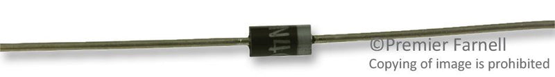 MULTICOMP 1N4004-T DIODE, STANDARD RECOVERY, 1A, 400V, DO-204AL-2