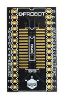 Dfrobot FIT0291 FIT0291 IC Adapter Board 22 mm x 37.5 1.6 8-Sop/ 16-Sop/ 28-Sop To 16-Dip/ 28-Dip New