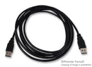 TRIPP-LITE UR020-010 COMPUTER CABLE, USB, 10FT, BLACK