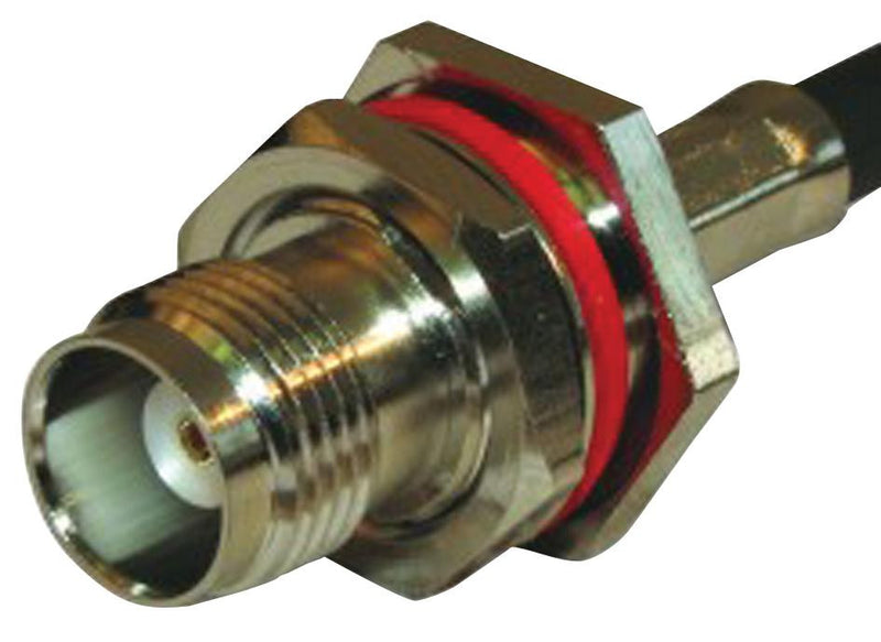 AMPHENOL RF 122160 RF/COAXIAL, TNC BULKHEAD JACK STR 50 OHM CRIMP