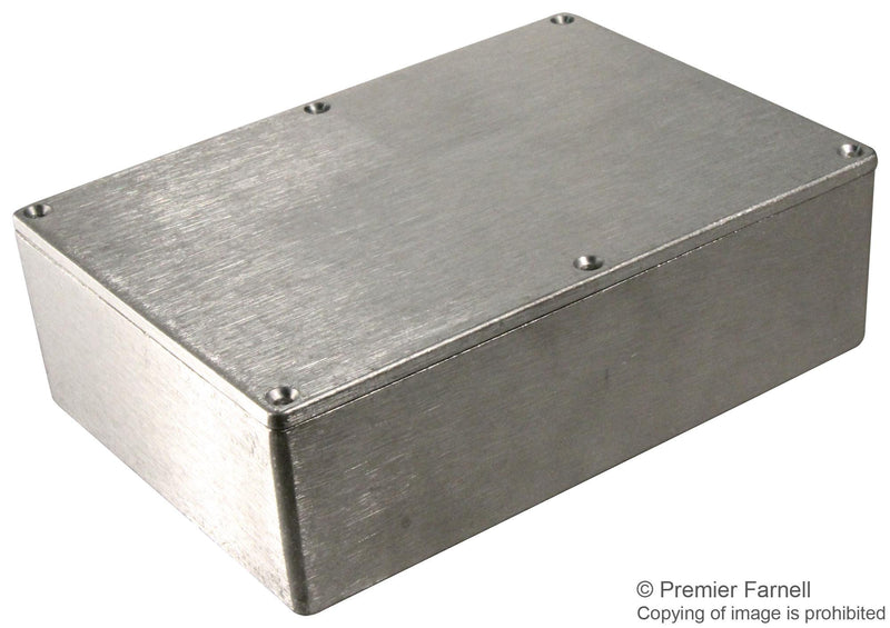 DELTRON ENCLOSURES 459-0050 Die Cast Aluminium Box, EMI/RFI Screening, 172x121x55mm
