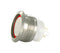 ITW Switches 48M-112R Industrial Pushbutton Switch Momentary Spring Return Red 48M-EM Series Round SPST-NO-DB