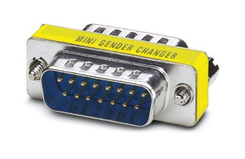 Phoenix Contact VS-15-GC-ST/ST D Sub Connector Adapter Standard Plug 15 Ways