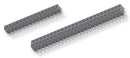 Samtec CES-150-01-T-S . PCB Receptacle Board-to-Board 2.54 mm 1 Rows 50 Contacts Through Hole Mount CES Series New