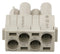 Multicomp PRO MP009498 Heavy Duty Connector MP-HM Inserts Module 4 Contacts Receptacle