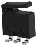 Alcoswitch - TE Connectivity SAJ405XHL0N30SDTSLQ SAJ405XHL0N30SDTSLQ Microswitch Miniature Hinge Lever Spdt PC Pin 500 mA 30 V