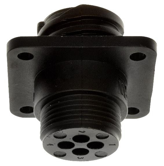 AMP - TE CONNECTIVITY 206227-6 CIRCULAR CONNECTOR, RECEPTACLE, 23-7, PANEL