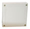 BUD INDUSTRIES PIP-11775 BOX ENCLOSURE, POLYCARBONATE, GREY