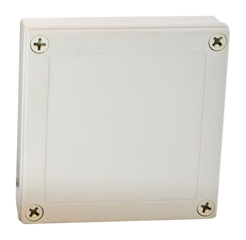 BUD INDUSTRIES PIP-11775 BOX ENCLOSURE, POLYCARBONATE, GREY