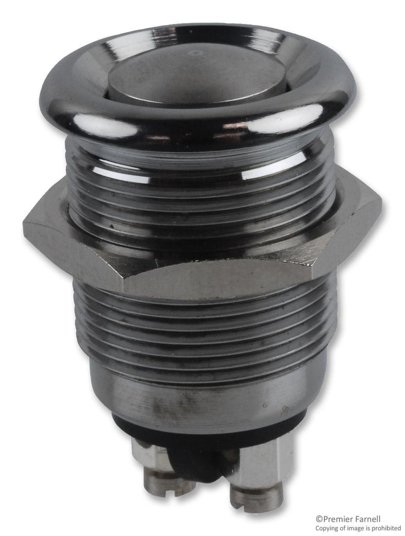 BULGIN MP0033 SWITCH, INDUSTRIAL PUSHBUTTON, 22MM