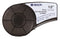 BRADY M21-500-595-BK LABELING TAPE, VINYL, 0.5" X 21FT, WHITE/BLACK