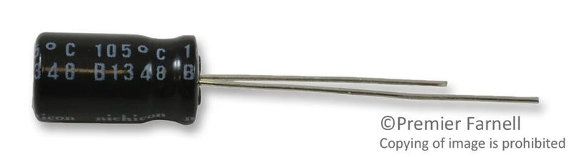 NICHICON UHE1H560MED1TD ALUMINUM ELECTROLYTIC CAPACITOR, 56UF, 50V, 20%, RADIAL
