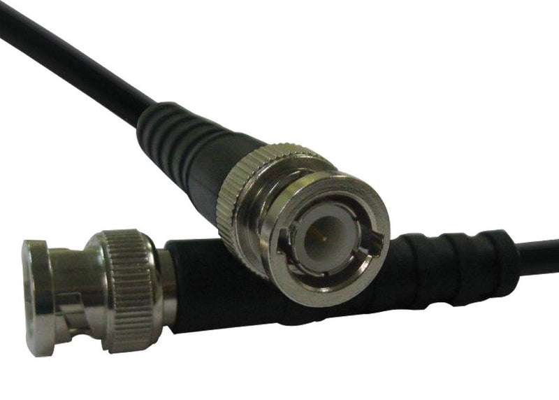 AMPHENOL RF 115101-19-M30.0 RF COAX CABLE, RG58, BNC PLUG, 30M, BLACK