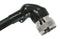Hellermanntyton 1152-4-GW24 Heat Shrink Boot VG Style Rib Right Angle 0.94 &quot; 24 mm Black 1.26 32