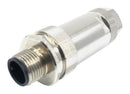 Multicomp PRO MPM12-SC24-P4AC MPM12-SC24-P4AC Sensor Connector M12 Male 4 Positions Crimp Pin Straight Cable Mount