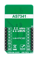 Mikroelektronika MIKROE-4165 MIKROE-4165 Click Board Spectrometer Optical AS7341 Gpio I2C Mikrobus 3.3 V/5 V 42.9 mm x 25.4