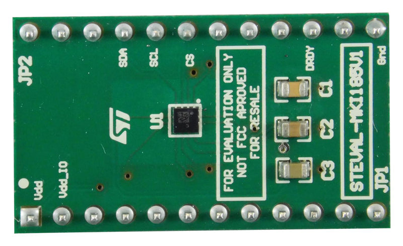 Stmicroelectronics STEVAL-MKI185V1 Evaluation Board IIS2MDC Mems 3-Axis Magnetometer Digital Output DIL-24