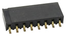 Multicomp PRO 2212BR-08G-SM-TR PCB Receptacle Board-to-Board 2.54 mm 1 Rows 8 Contacts Surface Mount Right Angle