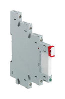 ABB 1SVR405521R3100 Relay Socket DIN Rail Screw 250 VAC CR-S Series