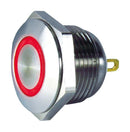 Multicomp PRO MC010874 VR SW Illum SPST-NO RED 0.1A 48VDC