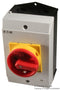 EATON MOELLER P1-32/I2H/SVB+K-CI Isolator, Enclosed, Plastic, 3 Pole, 690 V, 32 A, CSA, EN, IEC, UL, IP65, P1 Series