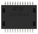 TE Connectivity 2337822-5 2337822-5 Transformer LAN Modular Jack Filter 1 Port 10/100/1000 Base-T PoE -40&Acirc;&deg;C to 105&Acirc;&deg;C SMT