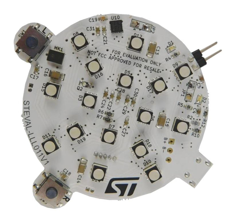 Stmicroelectronics STEVAL-LLL011V1 Evaluation Board LED1202 12-Channel Low Quiescent Current LED Driver