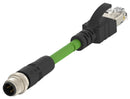TE Connectivity TCD14741111-040. Sensor Cord 4P M12 PLUG-RJ45 Plug 4M