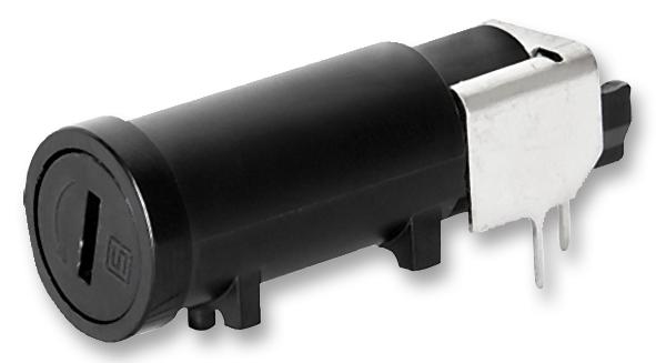 Schurter 0031.2520 Fuseholder PCB Mount 500V 16A 6.3 x 32mm Solder Through Hole Slotted Cap Horizontal PC2
