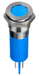 Apem Q12F1CXXB12E LED Panel Mount Indicator Blue 12 VDC mm 20 mA 330 mcd IP67
