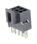 Molex 105312-1206 Pin Header Power Wire-to-Board 2.5 mm 2 Rows 6 Contacts Through Hole Straight
