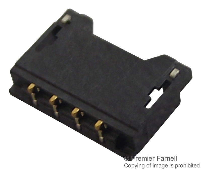 Molex 78171-0004 78171-0004 Pin Header Signal 1.2 mm 1 Rows 4 Contacts Surface Mount Straight Pico-EZmate 78171