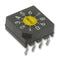 KNITTER-SWITCH DRS3010 Rotary Coded Switch DRS3000 Through Hole 10 Position 50 VDC BCD 100 mA