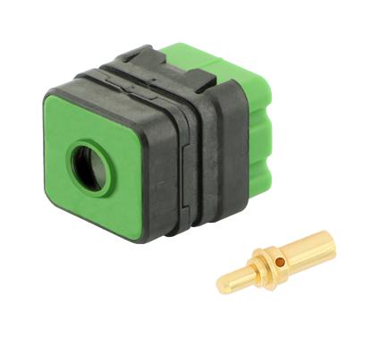 SOURIAU-SUNBANK / Eaton 8MQ2M0108PB 8MQ2M0108PB Rectangular Module Plug 1POS 1ROW New