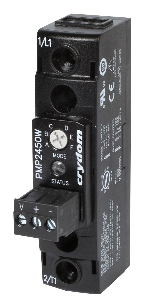 SENSATA/CRYDOM PMP2425W Solid State Relay SPST-NO 25 A 280 VAC Panel Mount Screw Proportional Output